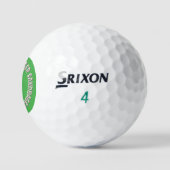 Sandbagger groene Srixon Soft Feel golfballen 12 s (Logo)