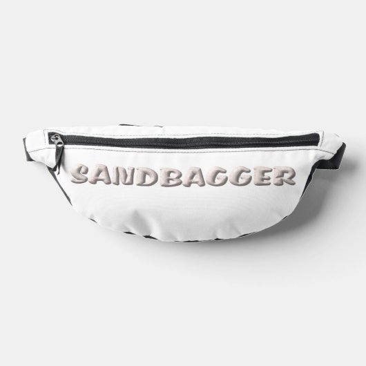 Sandbagger wit fanny pack heuptasje (Liggend)