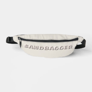 Sandbagger wit zand fanny pack heuptasje