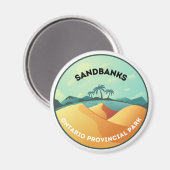 Sandbanks Ontario Provincial Park Magnet (Voorkant / Achterkant)