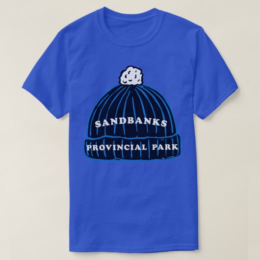 Sandbanks Provinciaal Park Ontario Canada Winter H T-shirt (Design voorkant)