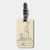 Sandbox Bagagelabel (Voorkant verticaal)