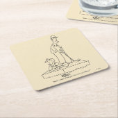 Sandbox Kartonnen Onderzetters (Schuin)