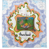 Sandbox Kids | Moederdag Douchegordijn (Voorkant)