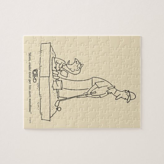 Sandbox Legpuzzel (Horizontaal)