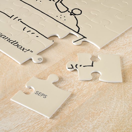 Sandbox Legpuzzel (Zijkant)