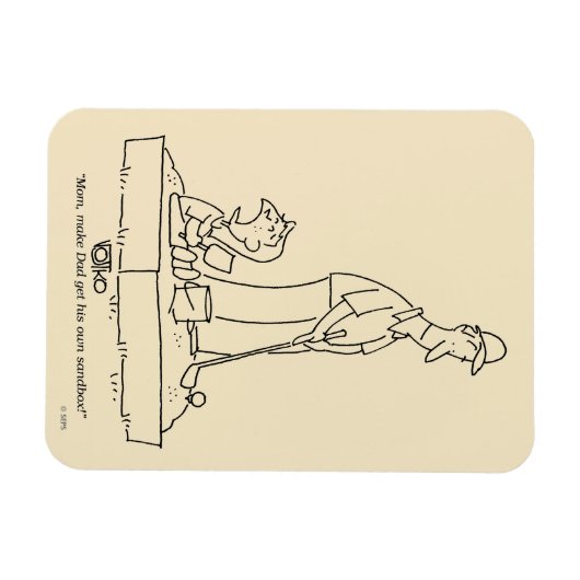 Sandbox Magneet (Horizontaal)