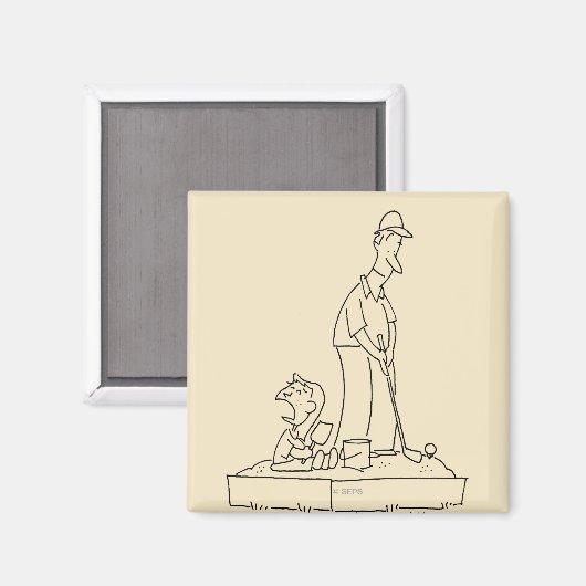 Sandbox Magneet (Voorkant / Achterkant)