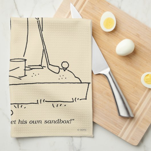 Sandbox Theedoek (Quarter Fold)