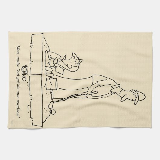 Sandbox Theedoek (Horizontaal)