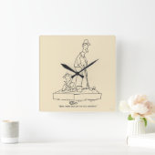 Sandbox Vierkante Klok (Huis)