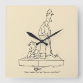 Sandbox Vierkante Klok (Voorkant)