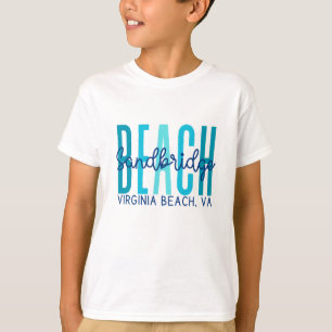 Sandbridge Beach Virginia Beach VA (Oceaan) T-shirt
