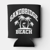 Sandbridge Beach, Virginia Blikjeskoeler (Achterkant)