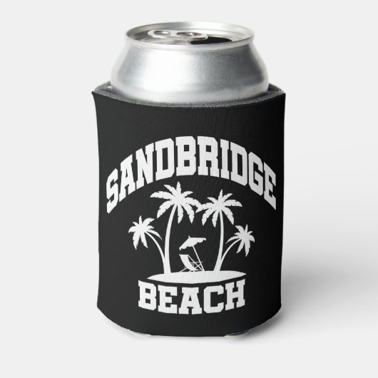 Sandbridge Beach, Virginia Blikjeskoeler (Blikje Achterkant)