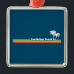 Sandbridge Beach, Virginia Metalen Ornament<br><div class="desc">Als je het idee van Virginia Beach leuk vindt,  maar niet zozeer de massa's die er vaak mee komen,  dan kan Sandbridge Beach een slimme optie voor je zijn</div>
