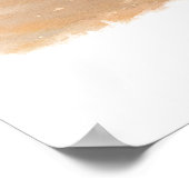 Sandbridge Beach Virginia Poster, Watercolor, Cust Poster (Hoek)