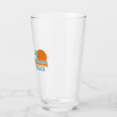 Sandbridge Beach Virginia Sun Palm Trees Glas (Links)