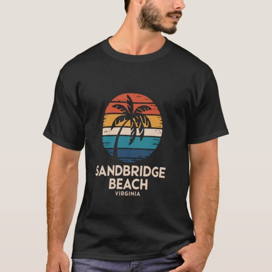 Sandbridge Beach VS Virginia T-shirt (Voorkant)