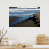 Sandbridge Beach Wave Poster (Keuken)