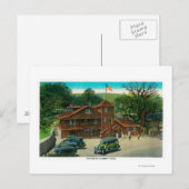 Sandburg's Summit Hotel op Ridge Route Briefkaart (Voorkant / Achterkant)