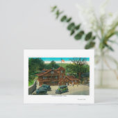 Sandburg's Summit Hotel op Ridge Route Briefkaart (Staand voorkant)