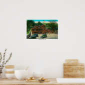 Sandburg's Summit Hotel op Ridge Route Poster (Keuken)