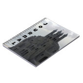 Sandcastle Art Beach Fun Whimsical Journal Notitieboek (Linkerzijde)