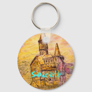 Sandcastle Art Sleutelhanger