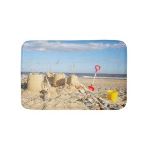 Sandcastle at Beach Badmat