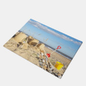 Sandcastle at Beach Deurmat (Schuin)
