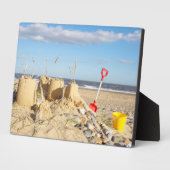 Sandcastle at Beach Fotoplaat (Zijkant)