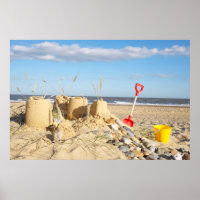 Sandcastle at Beach