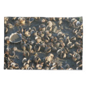 Sandcastle en schelpen kussensloop (Achterkant)