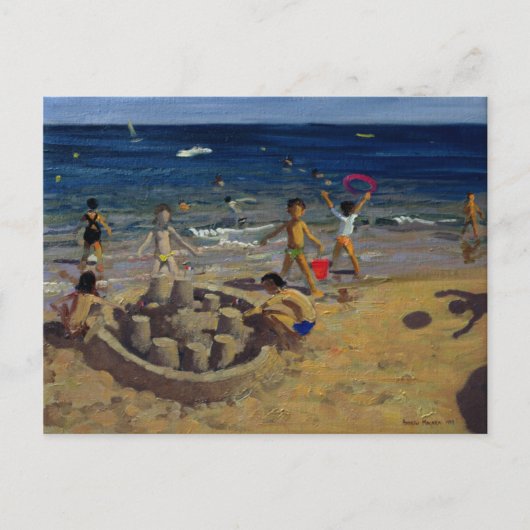 Sandcastle France 1999 Briefkaart (Voorkant)