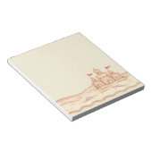 Sandcastle - Notitieblok (Schuin)
