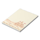 Sandcastle - Notitieblok (Linkerzijde)