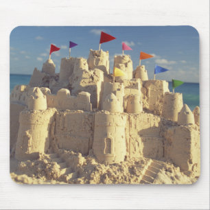 Sandcastle on Beach Muismat