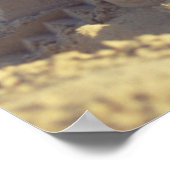 Sandcastle on Beach Poster (Hoek)