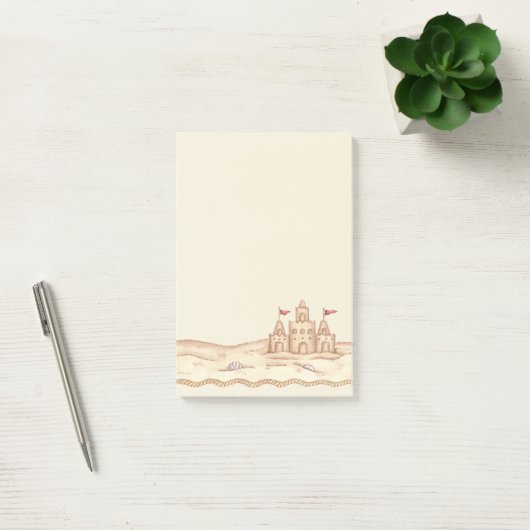 Sandcastle Post-it® Notes (Kantoor)