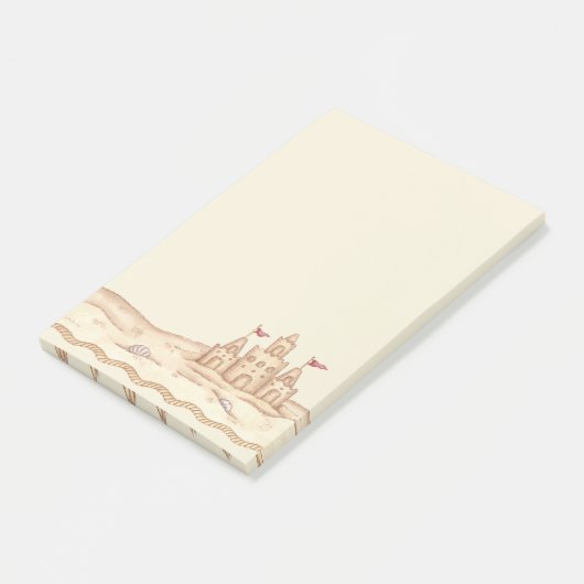 Sandcastle Post-it® Notes (Schuin)