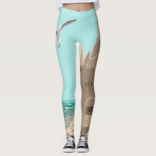 Sandcastle Seagull leggings (Voorkant)