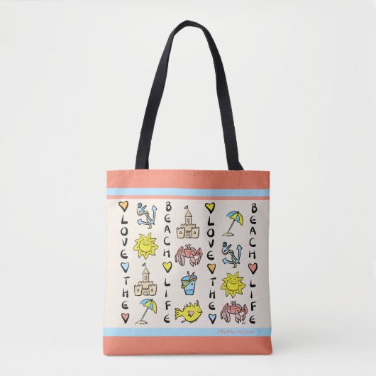 Sandcastle's Beach Tas (Voorkant)