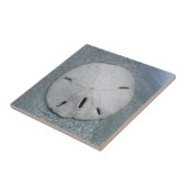 Sanddollar op strand | Sanibel Island, Florida Tegeltje (Zijkant)