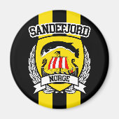Sandefjord Magneet (Voorkant)