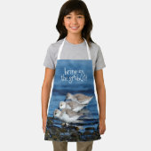 Sanderlings feesten in gespreide synchroniciteit schort (Insitu)