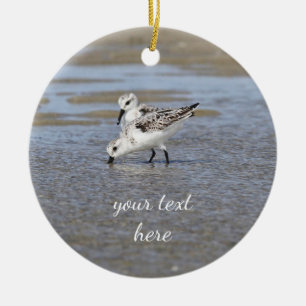 Sanderlings Keramisch Ornament