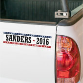 Sanders 2016 Moving America Forward Bumper -.png Bumpersticker (Op Truck)