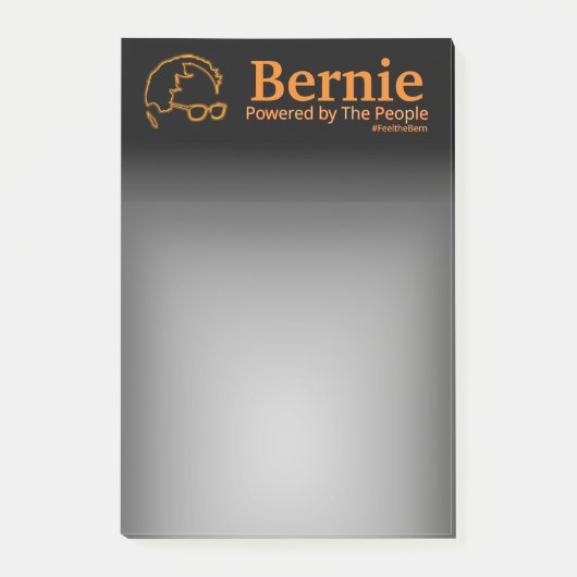 Sanders 2016 Powered by the People Post-it® Notes (Voorkant)