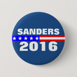Sanders 2016 Presidentiële verkiezingscampagne Ronde Button 5,7 Cm